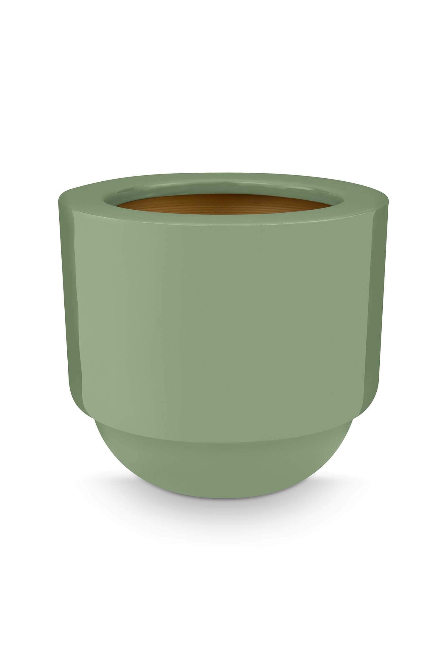 Flower Pot Green 24cm