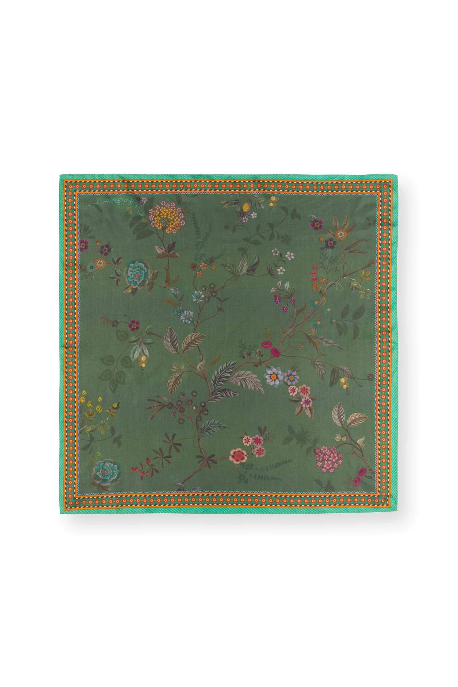 Schal Bodhi Flower Grün