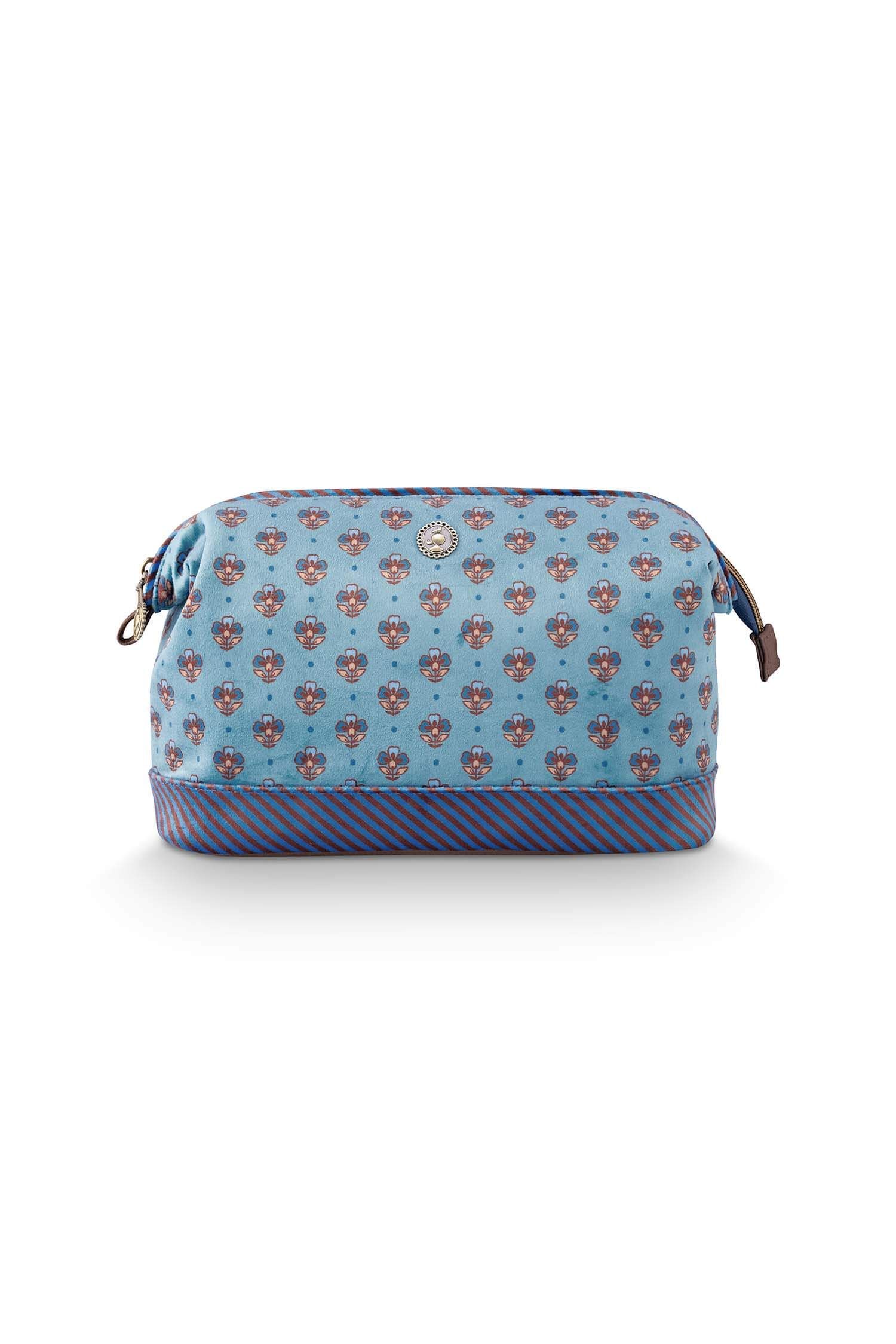 Necessaire Cooper Groß Jaipur Flower Blau