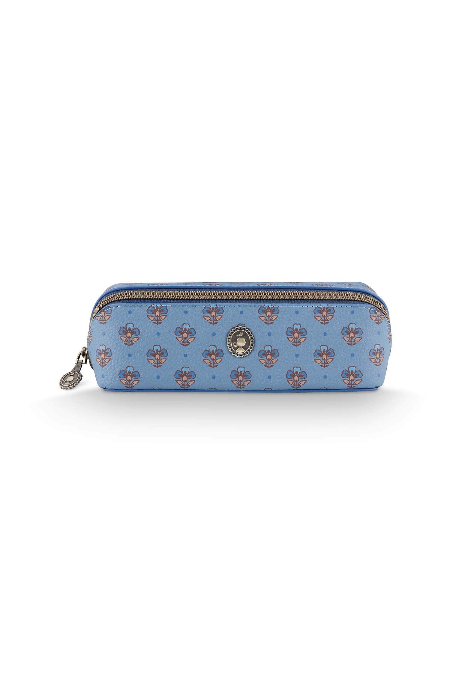 Necessaire Cyrille Klein Jaipur Flower Blau