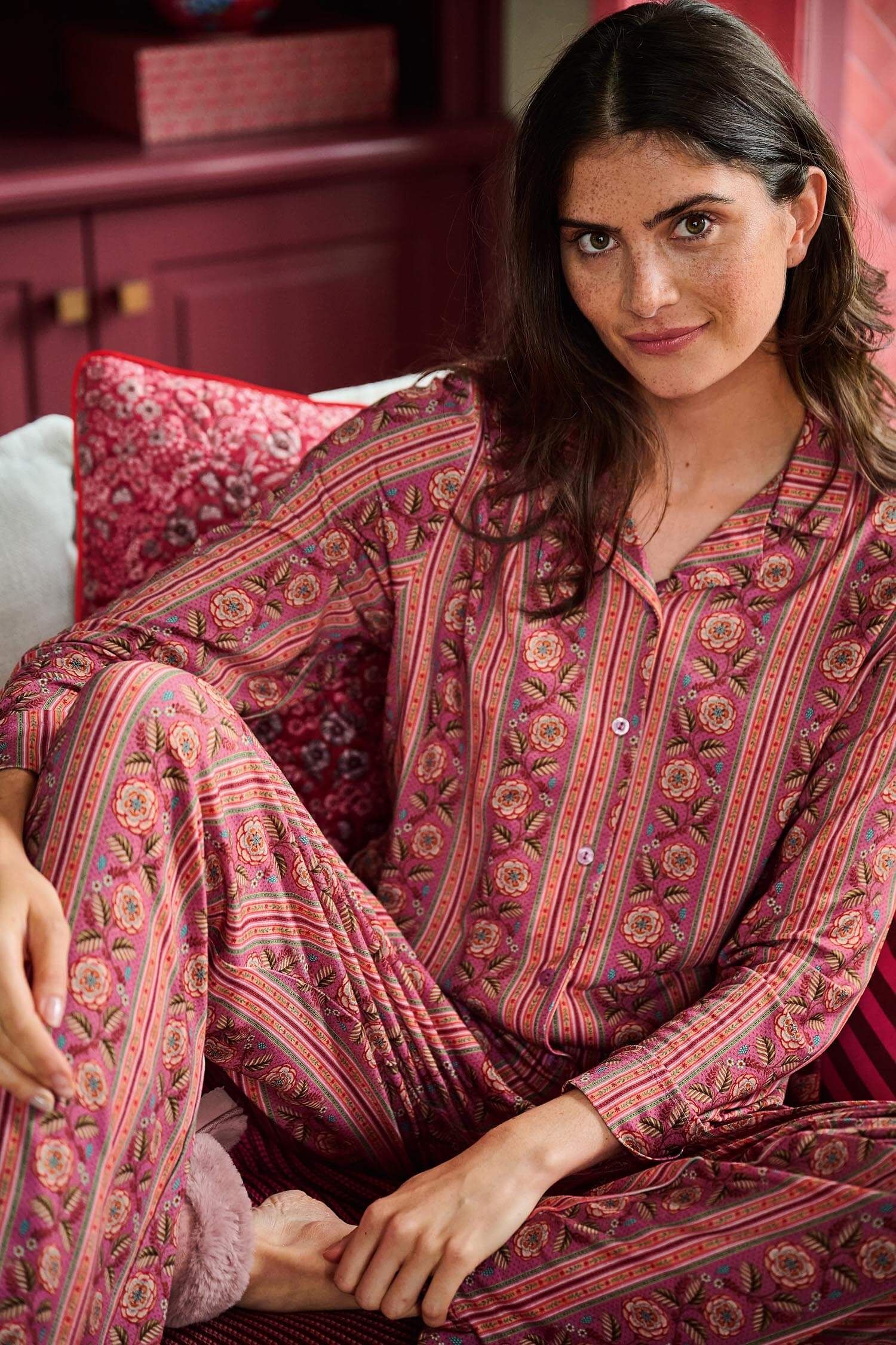 Belin Lange Broek Rosa Rani Roze