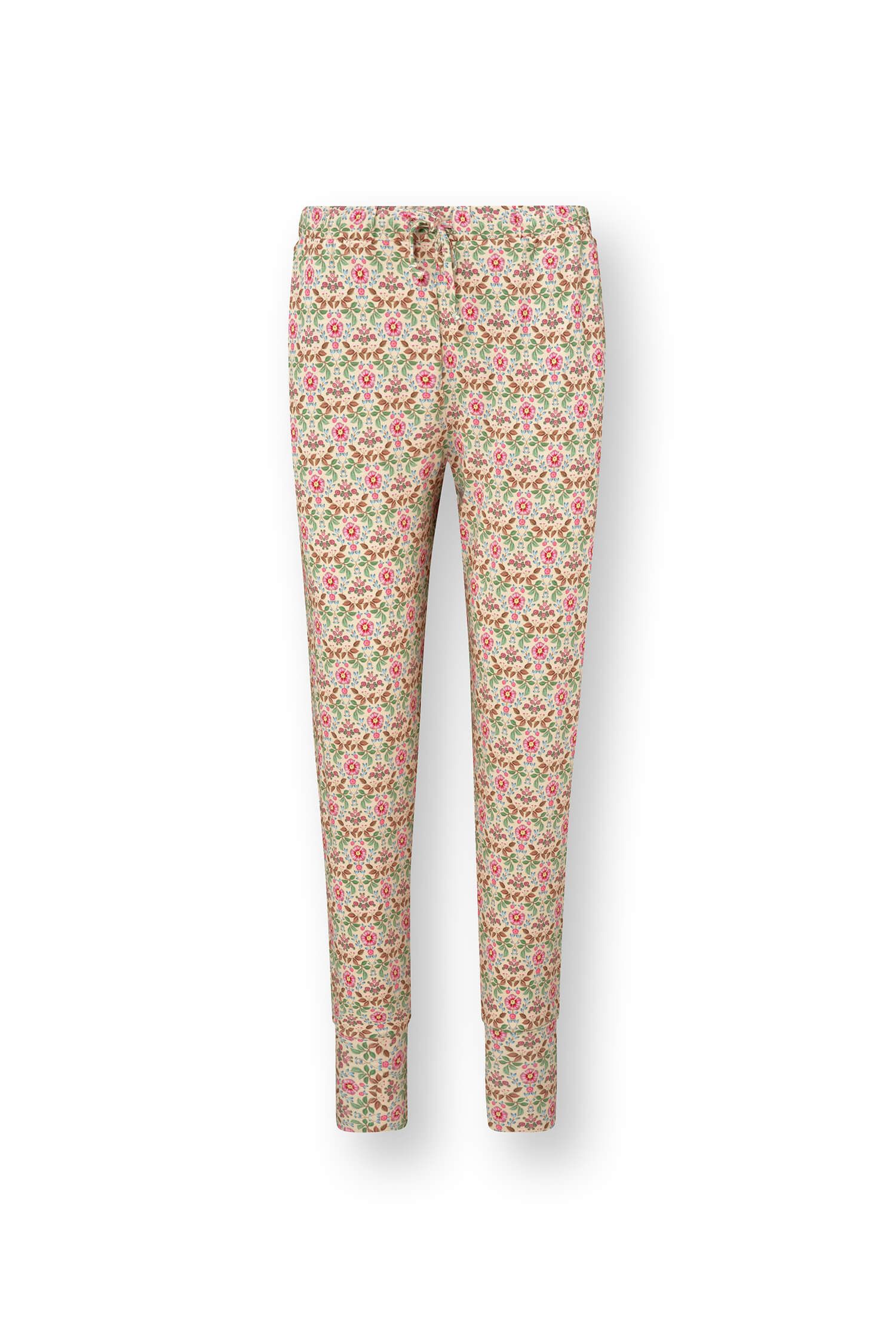 Bobien Lange Hose Bela Weiß