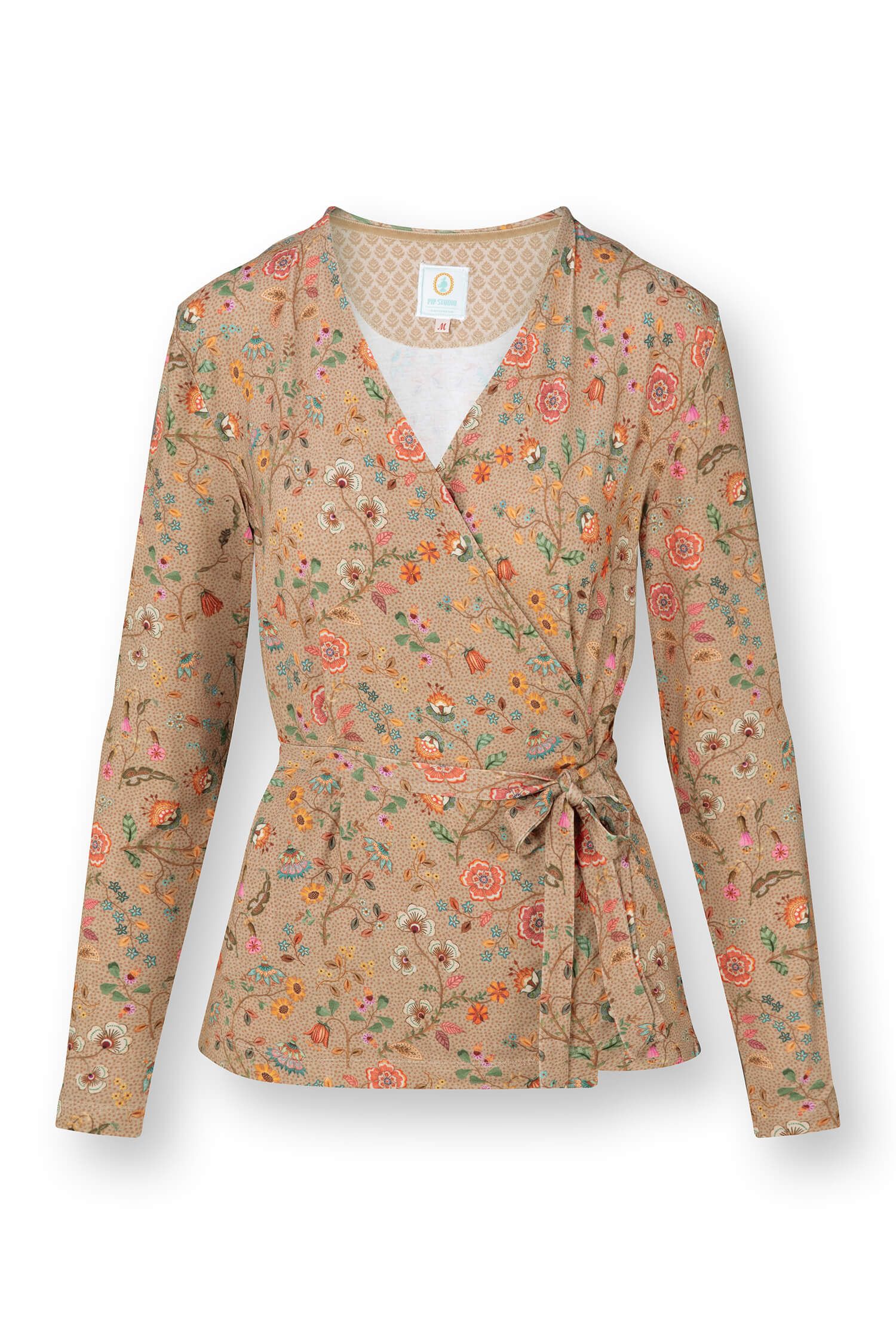 Teagan Cardigan Langen Ärmeln Flora Bangalore Sand