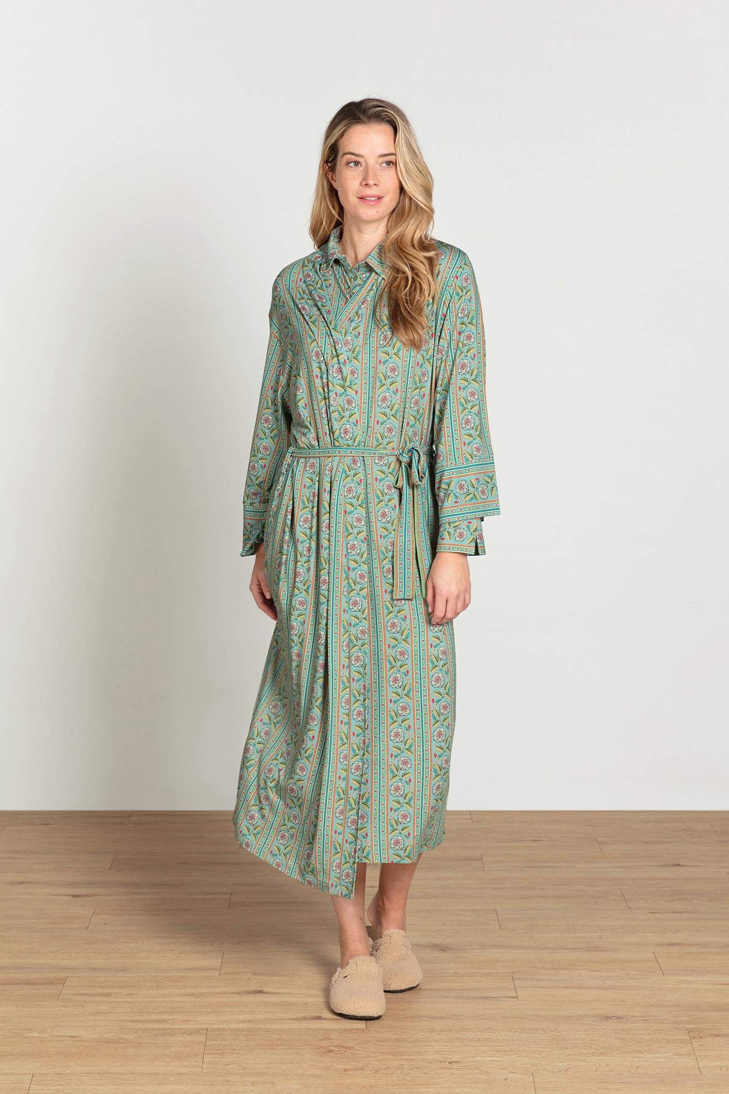 Noa Kimono Rosa Rani Blue