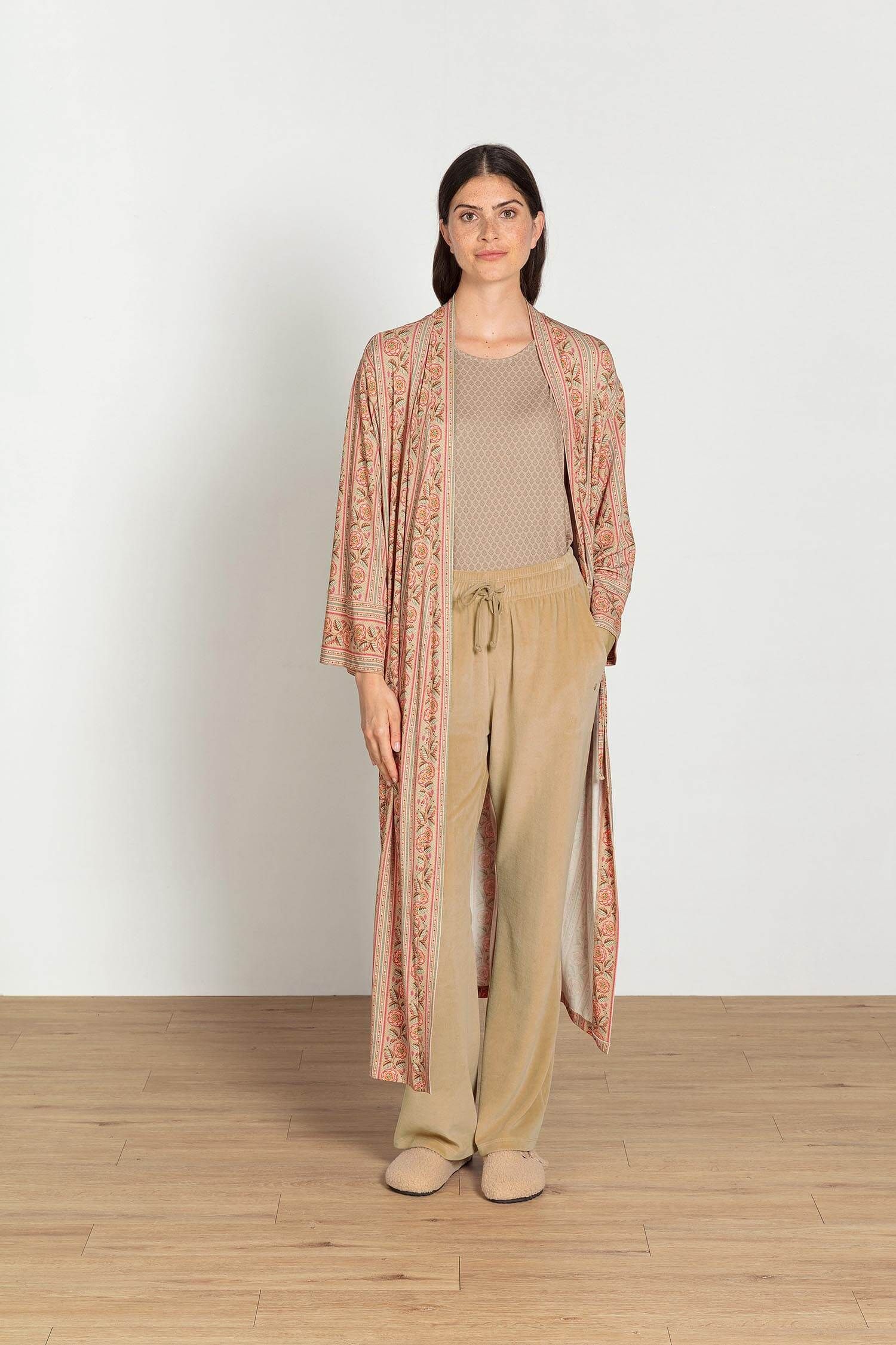 Noa Kimono Rosa Rani Sand