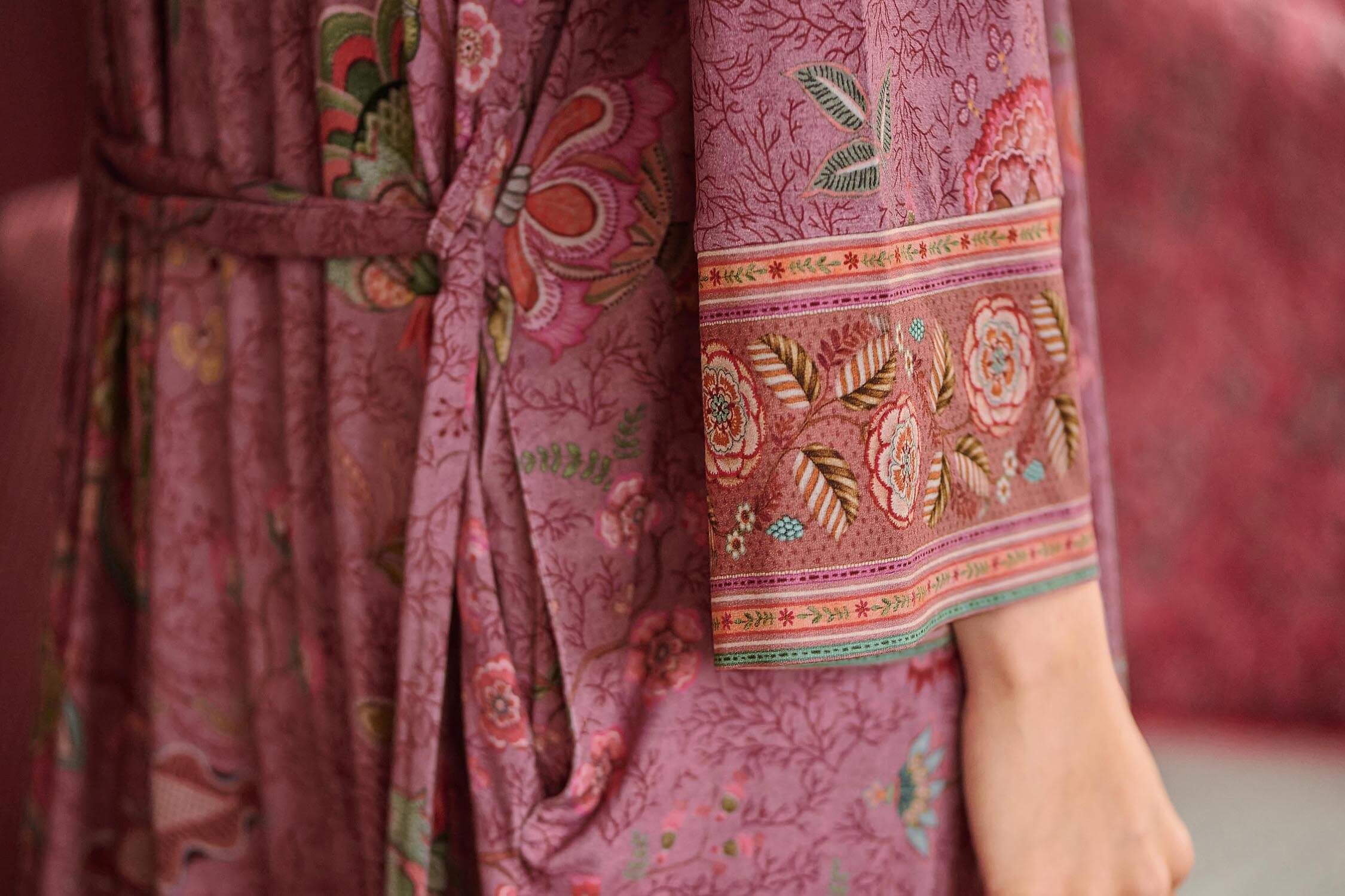 Naomi Kimono Mumbai Morning Pink