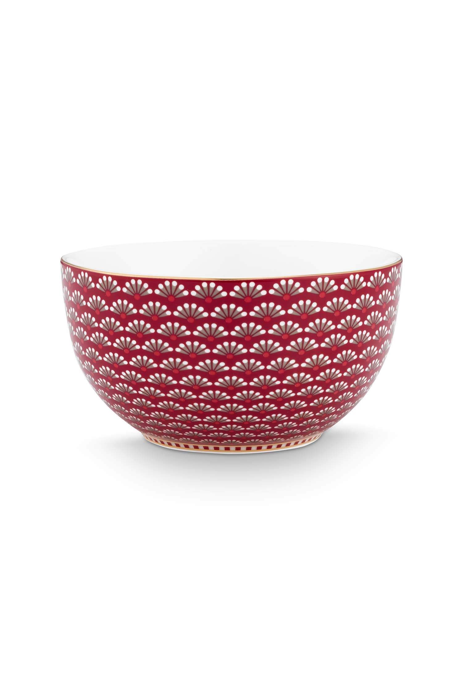 Bowl Blooming Tales Dark Red 12cm