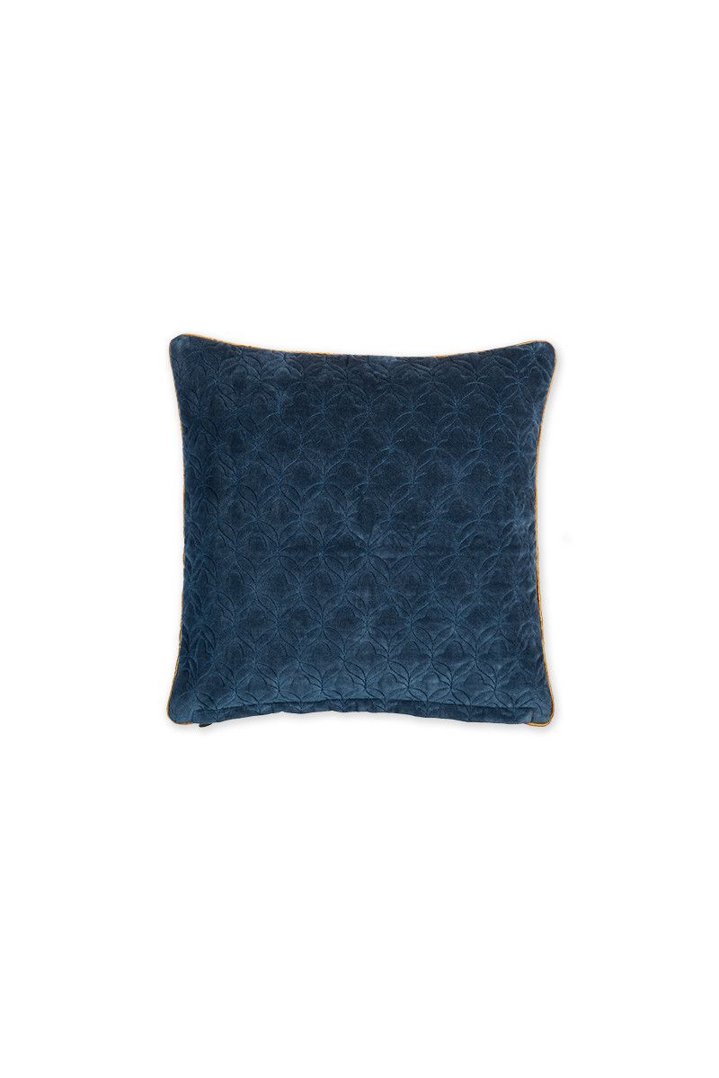 Cushion Velvet Quilty Dreams Blue