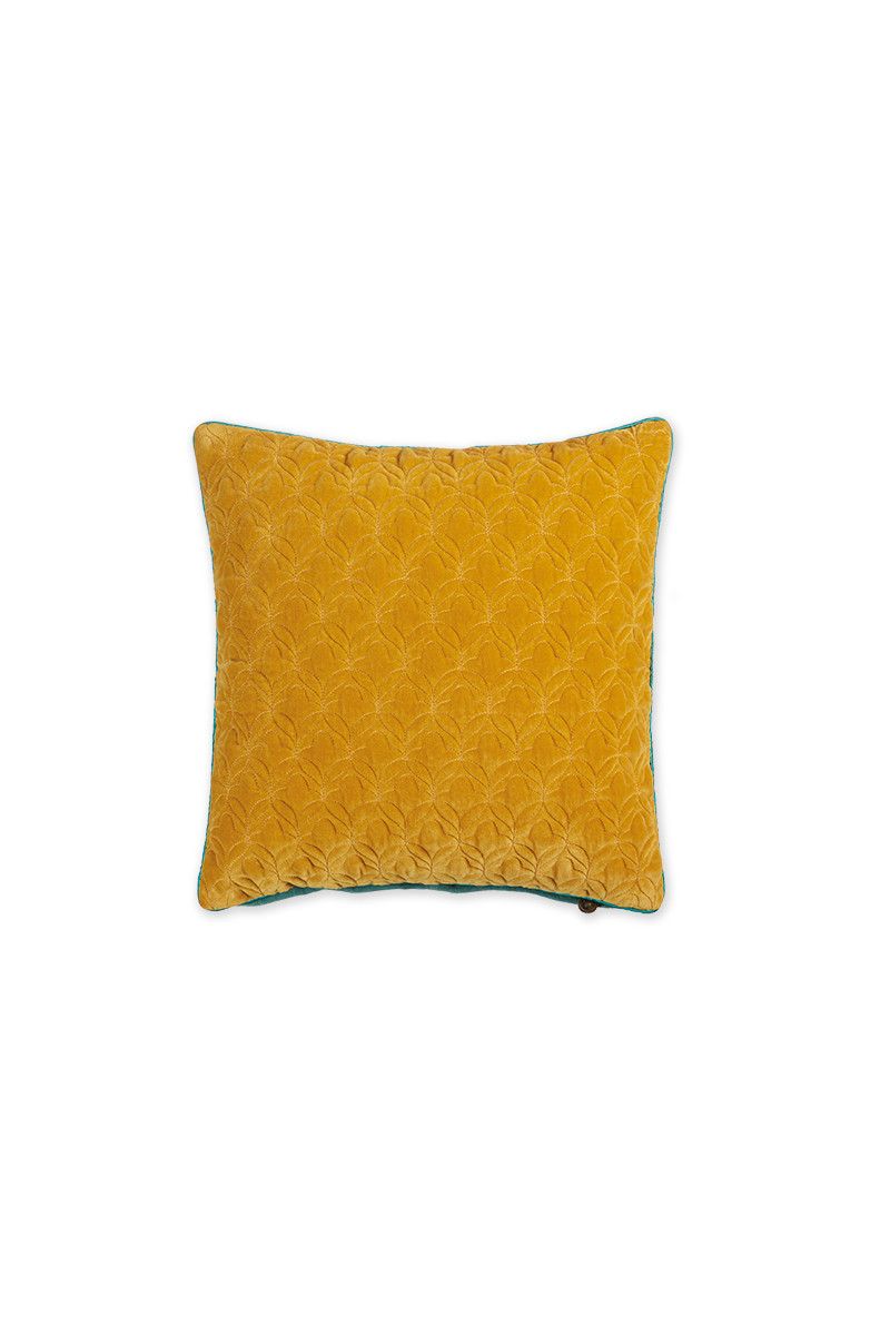 Zierkissen Samt Quilty Dreams Gelb