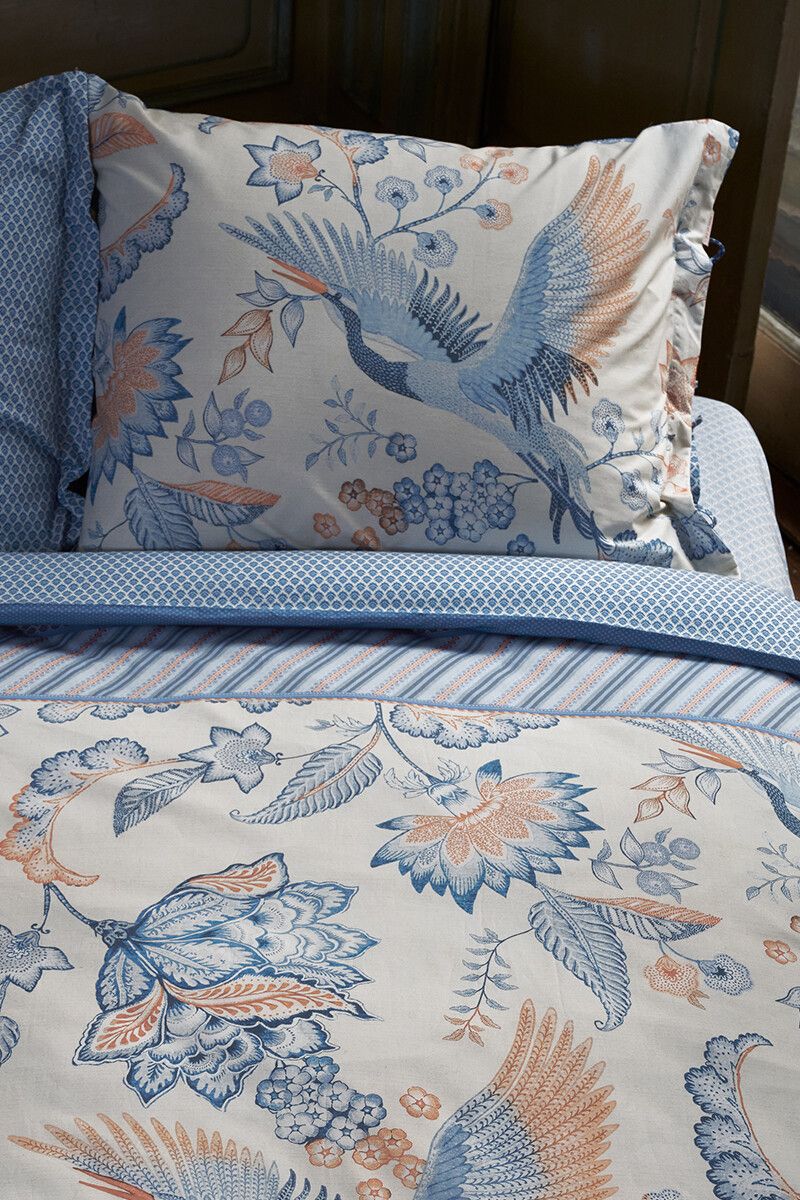 Pillowcase Royal Birds Blue