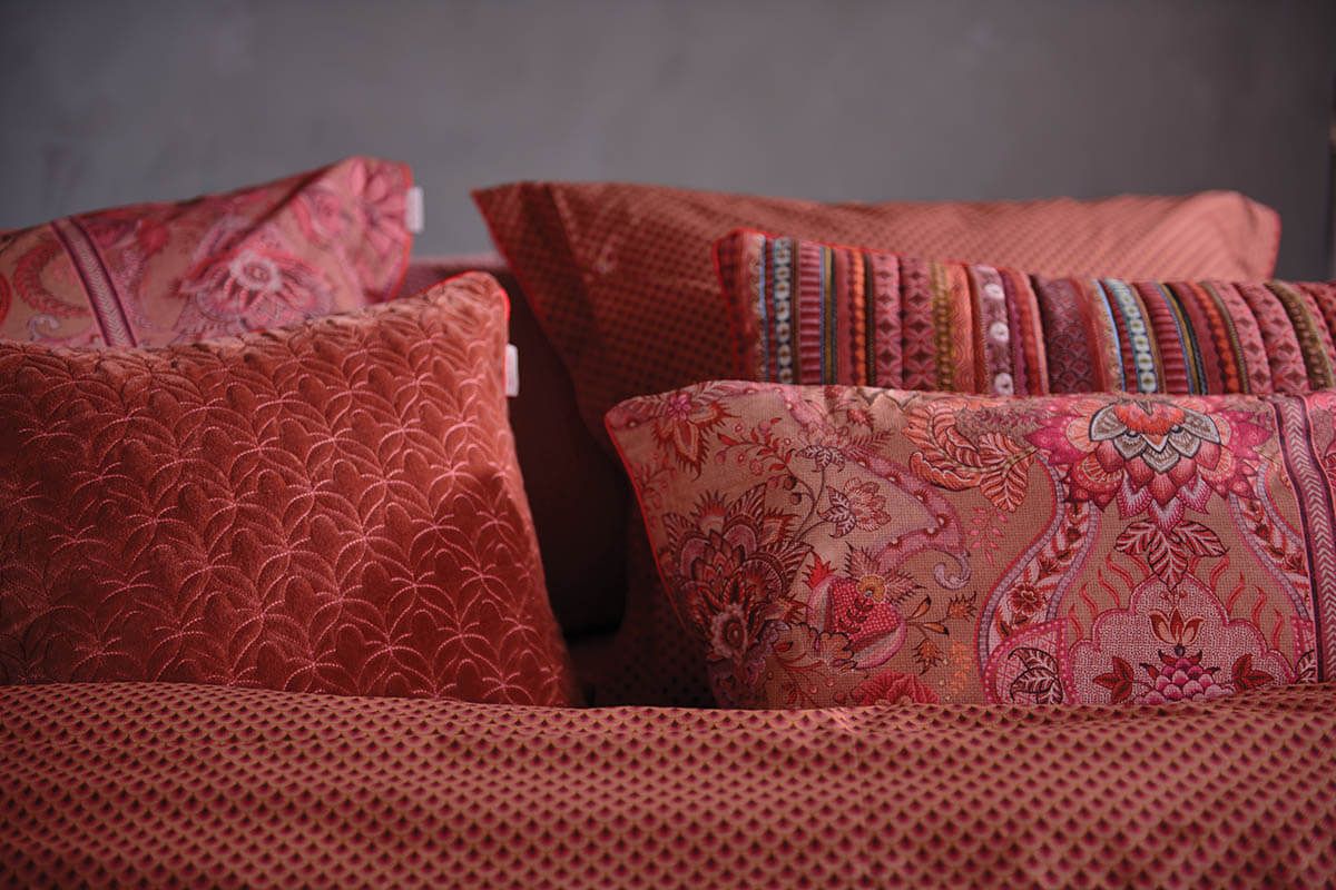 Cushion Rectangle Kyoto Nights Pink