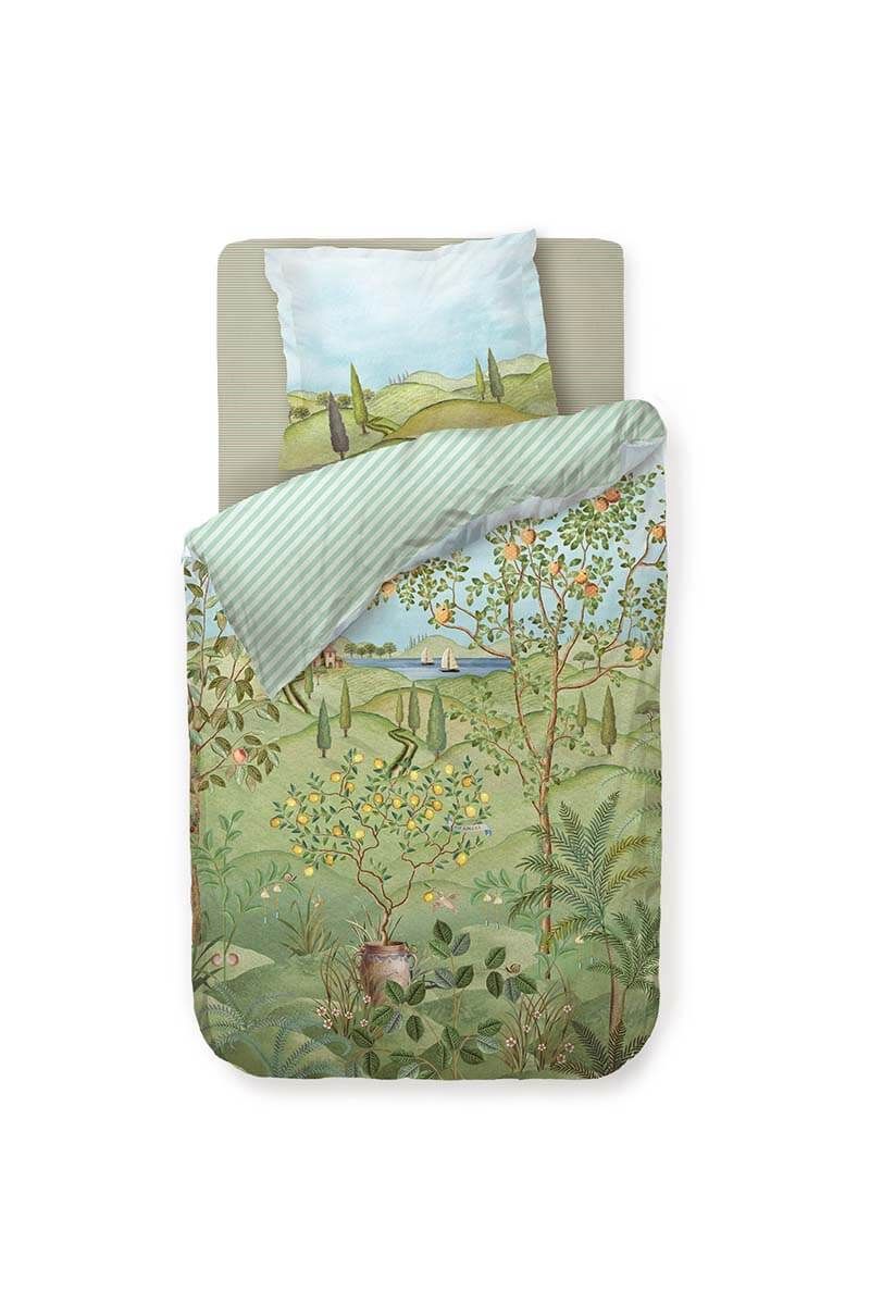 Duvet Cover La Campagna Green