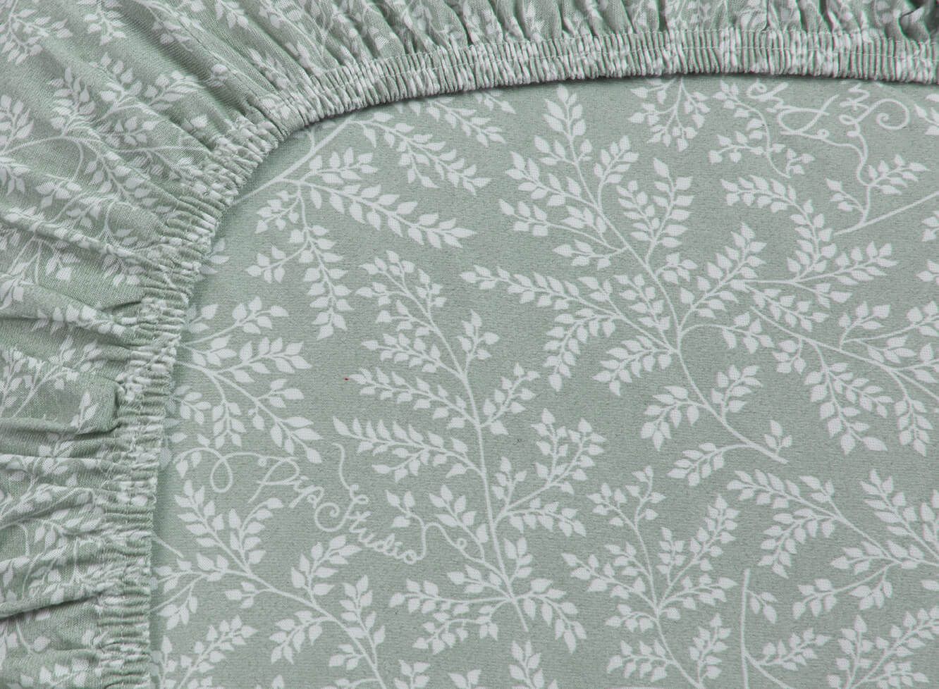 Fitted Sheet Leafy Green