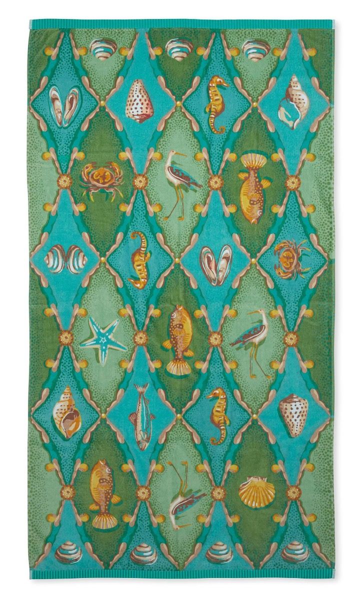 Beach Towel Little Sea Green