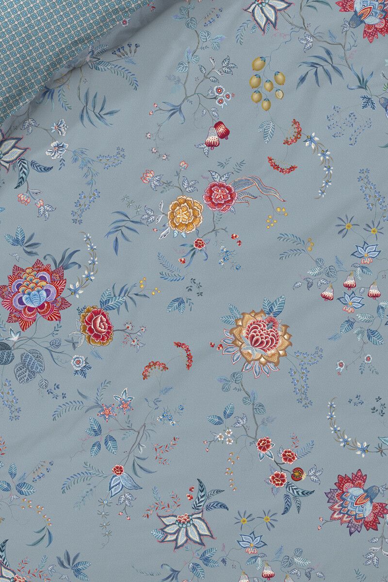 Duvet Cover Flower Festival Blue