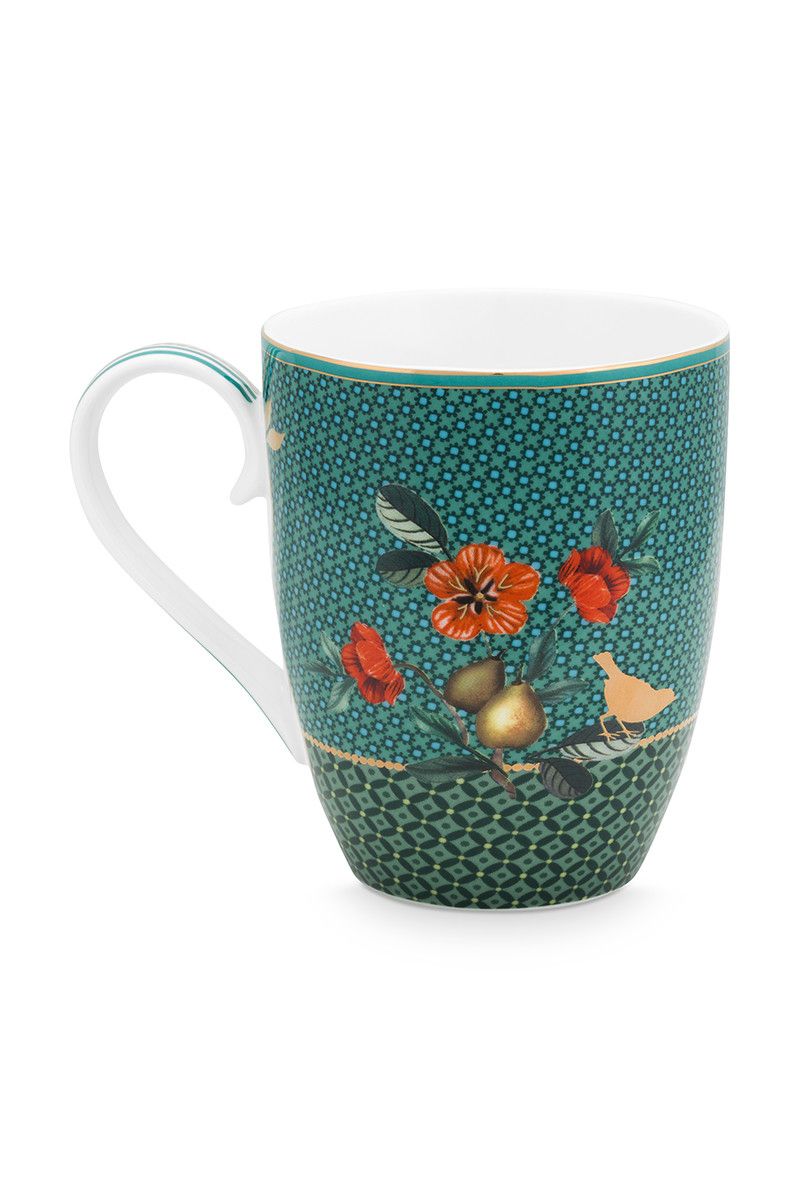 Winter Wonderland Tasse Gross Grün