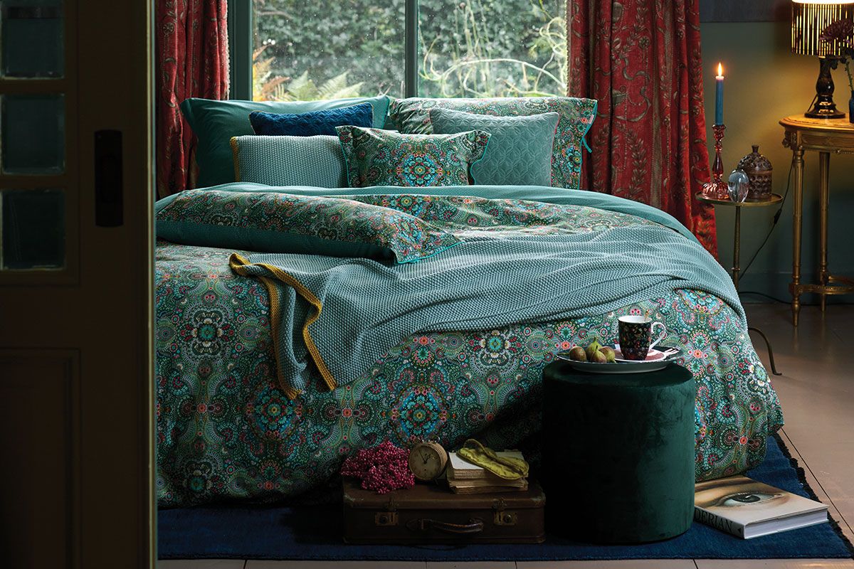 Cushion Long Moon Delight Green