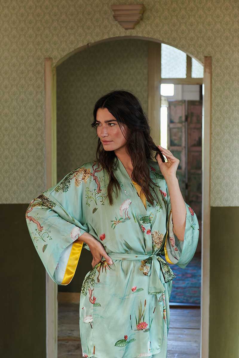 Kimono Swan Lake Big Light Green