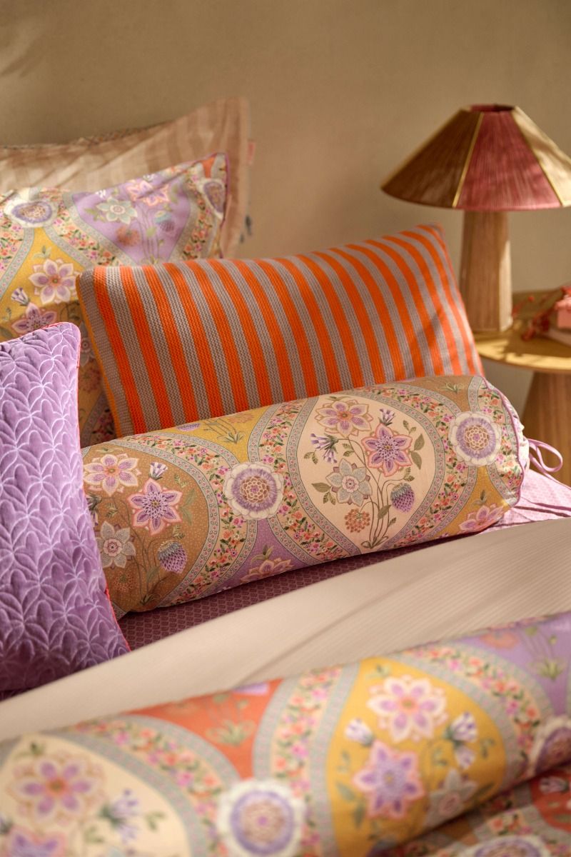 Roll Cushion Ornamento Ramo Multi