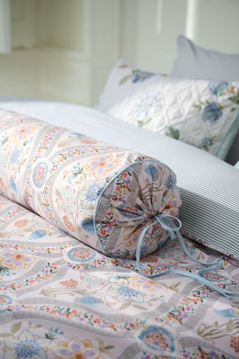 Coussin à Roulettes Ornamento Ramo Blanc