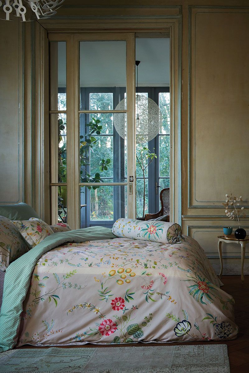 Duvet Cover Petites Fleurs Khaki