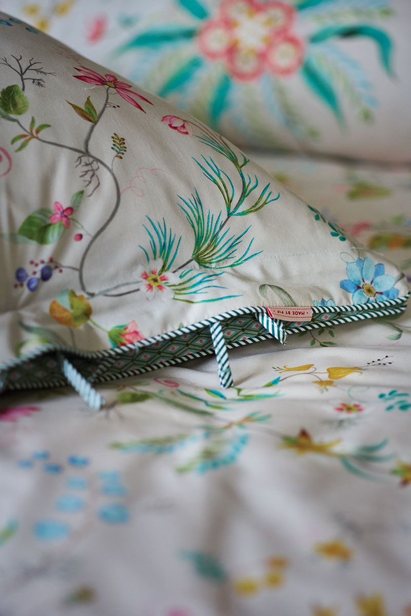 Duvet Cover Petites Fleurs Khaki