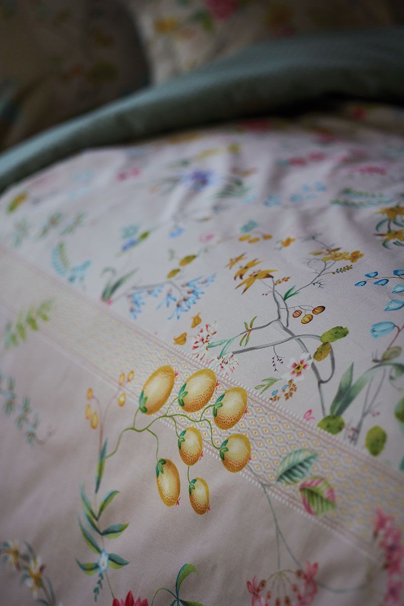 Duvet Cover Petites Fleurs Khaki
