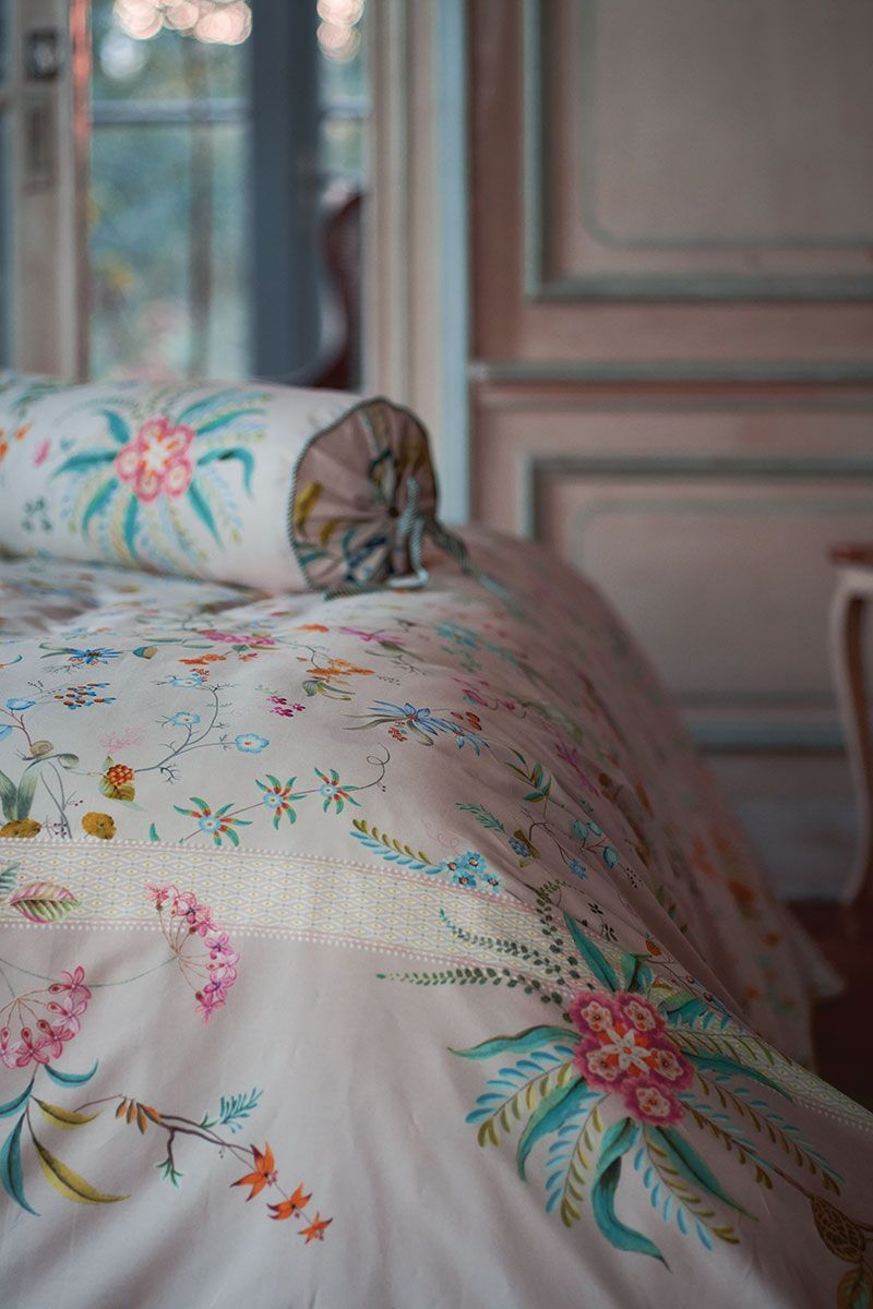 Duvet Cover Petites Fleurs Khaki