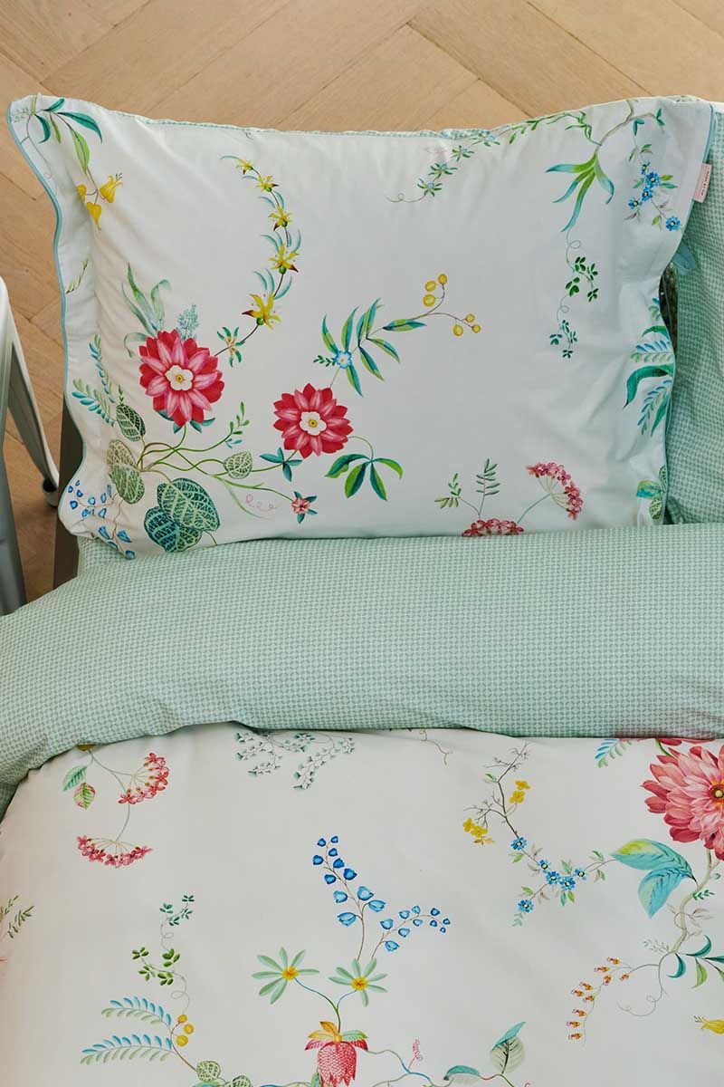 Pillowcase Fleur Grandeur White