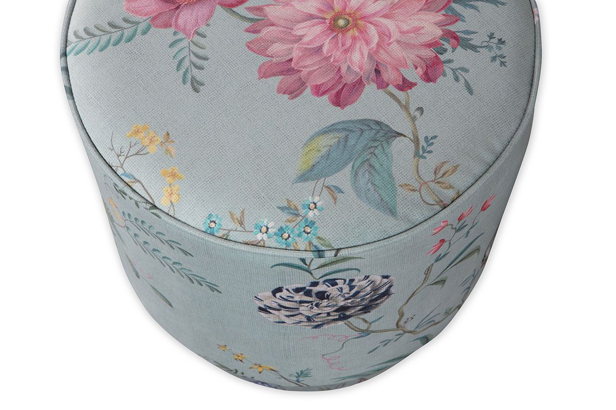 Hocker Medium Fleur Grandeur Grün