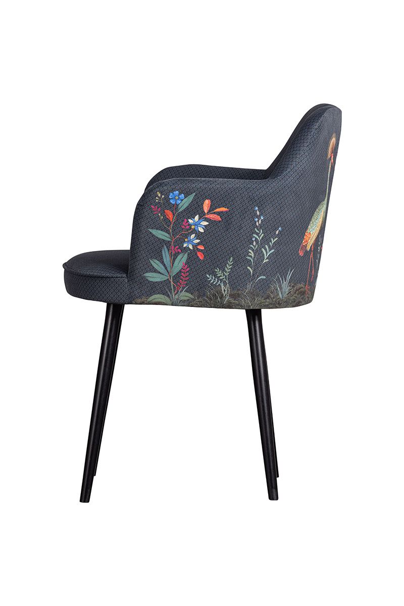 Stuhl Flirting Birds Blau