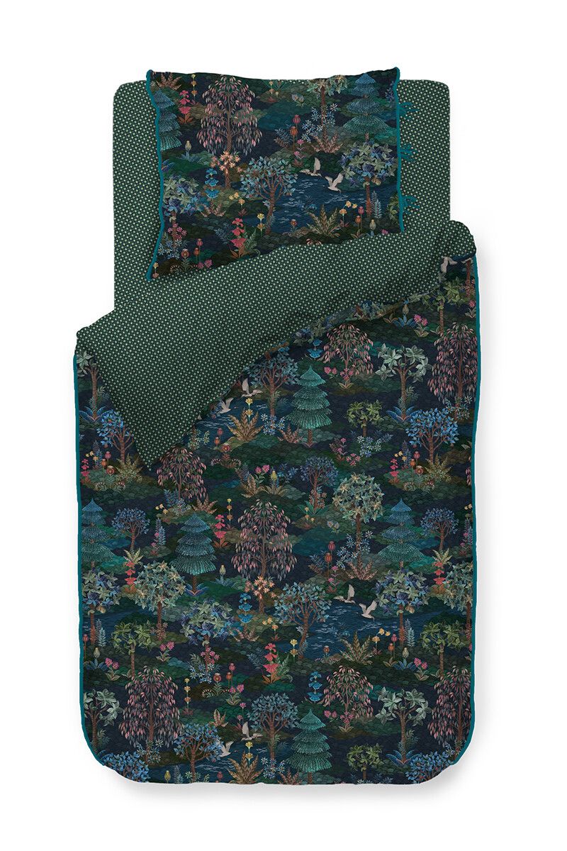 Duvet Cover Pip Garden Dark Blue