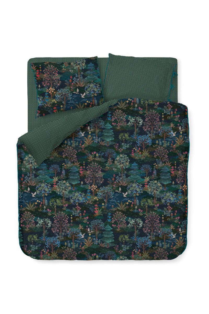 Duvet Cover Pip Garden Dark Blue