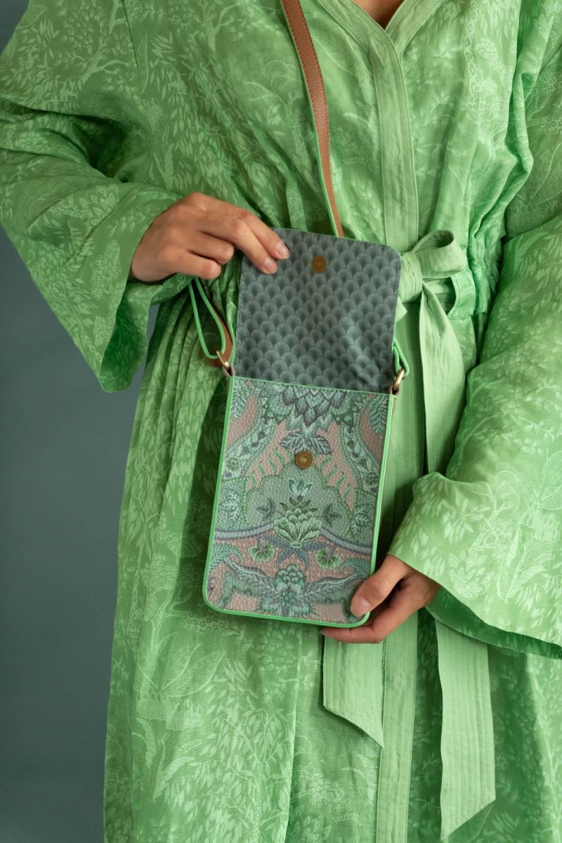 Phone Bag Kyoto Festival Green