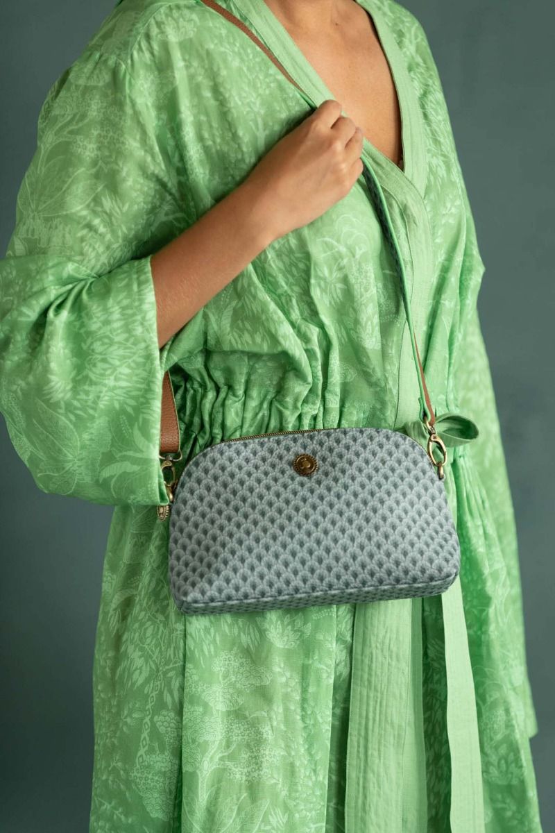 Schultertasche Klein Suki Grün