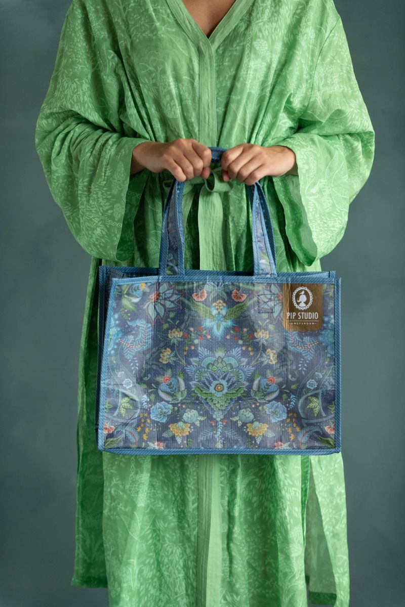 Tasche Kyoto Festival Dunkelblau 38x17x28cm