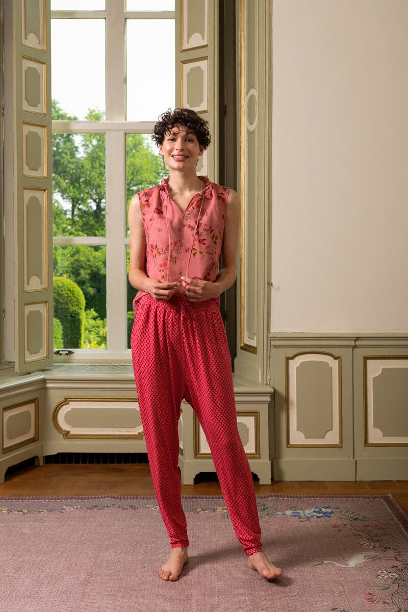 Trousers Long Suki Red