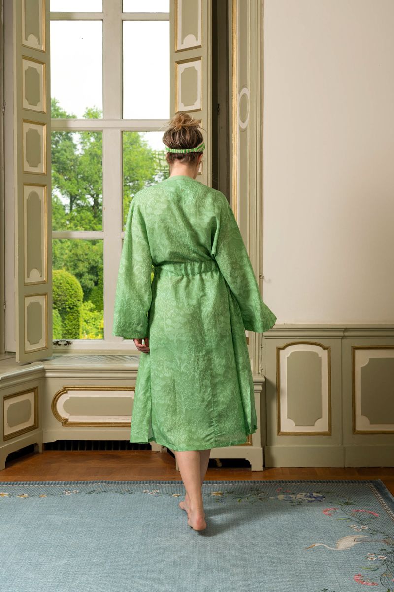 Kleid Origami Grün