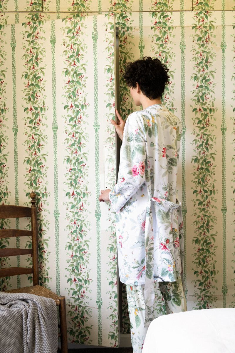 Kimono Oriental Dreams White
