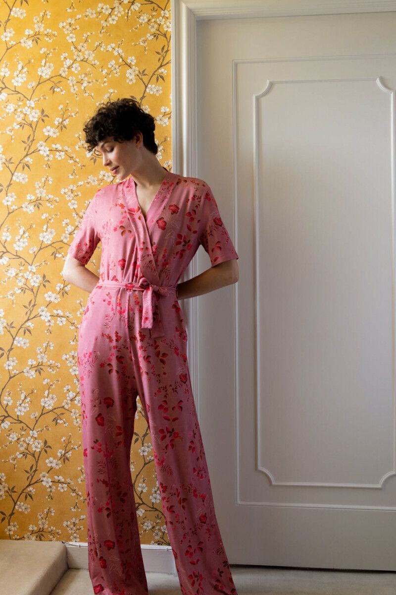 Jumpsuit Tokyo Blossom Roze