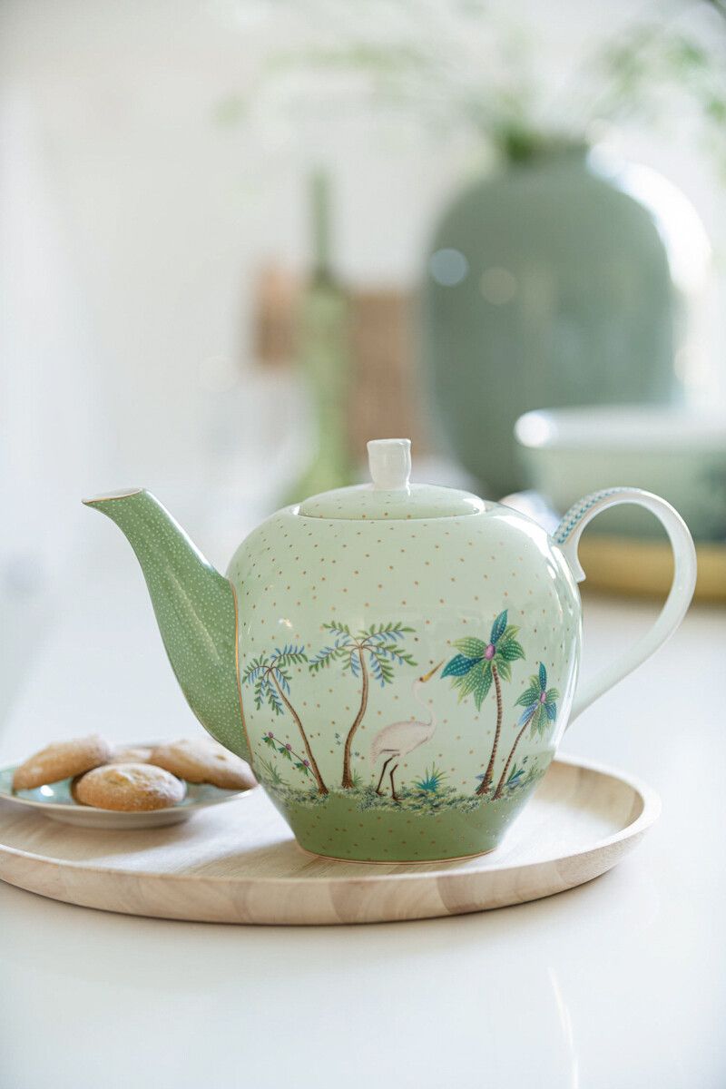 Jolie Teapot Large Green
