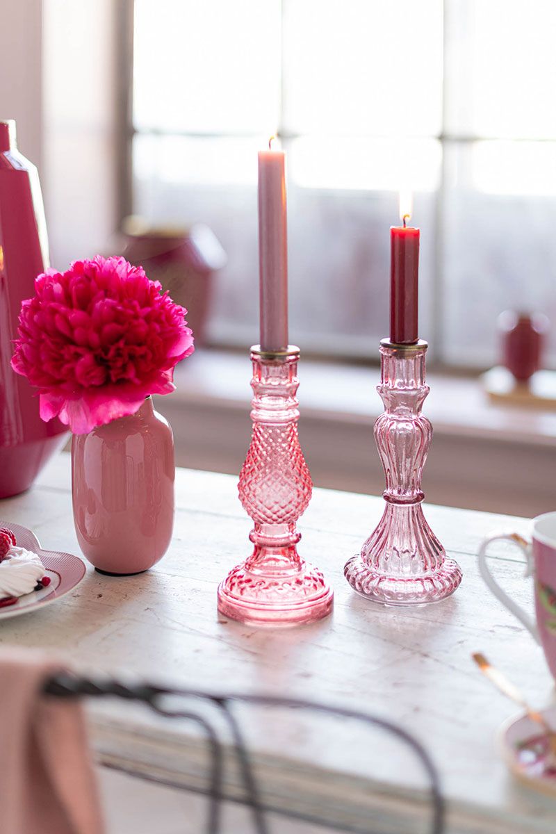 Pillar candle holder set of 2 store