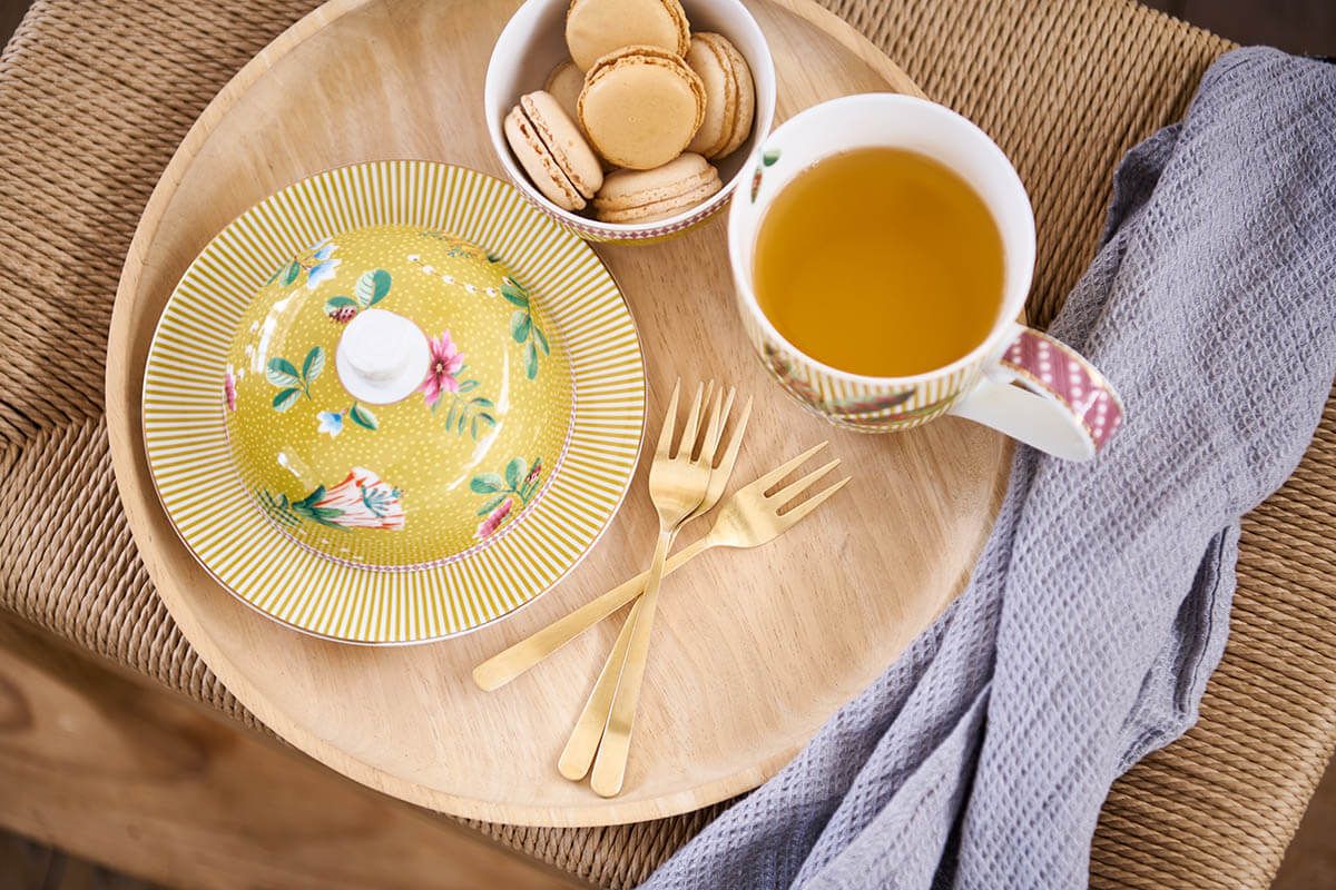 La Majorelle Butter Dish Round Yellow