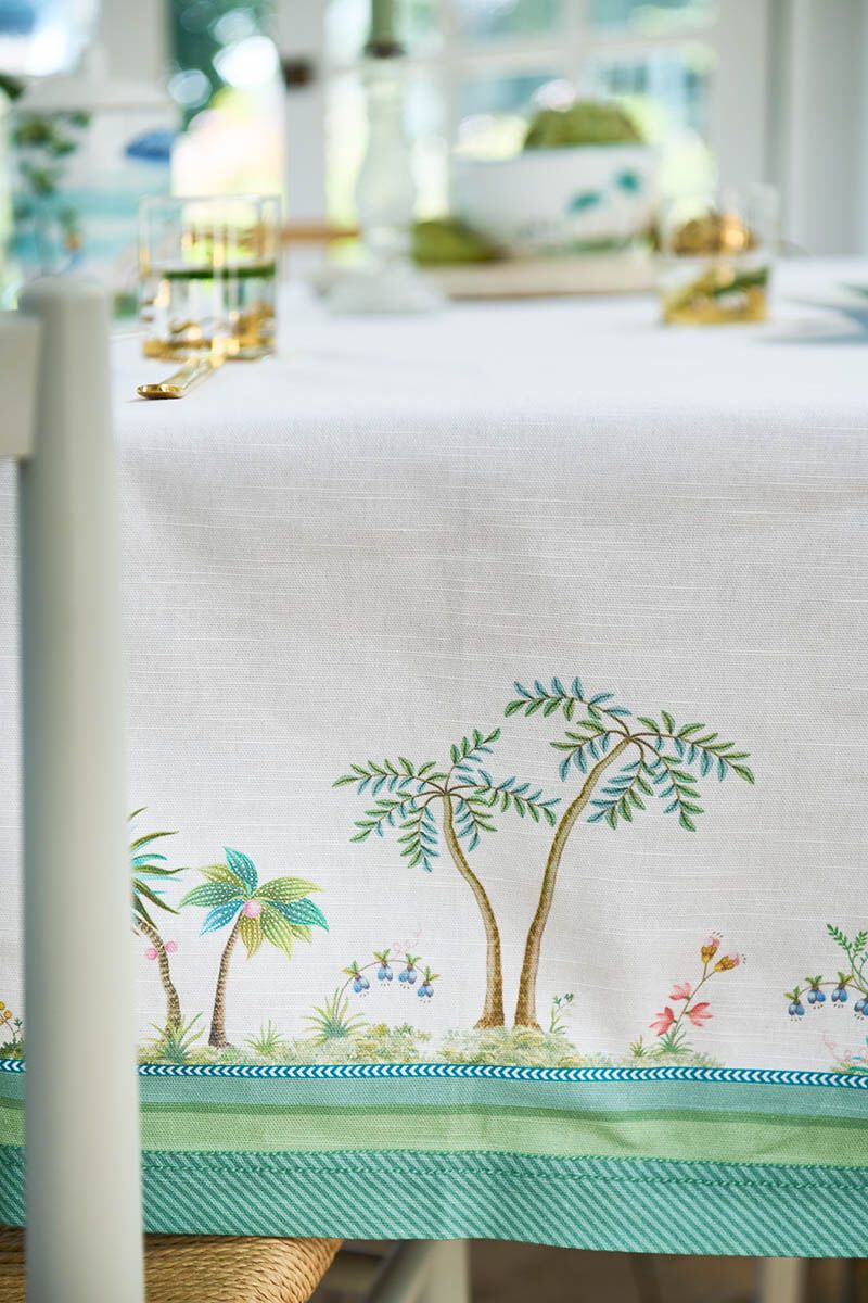 Jolie Tablecloth White