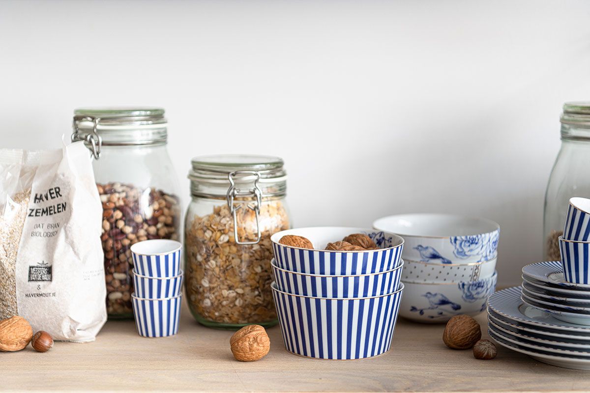 Royal Stripes Bowl Blue 12 cm 