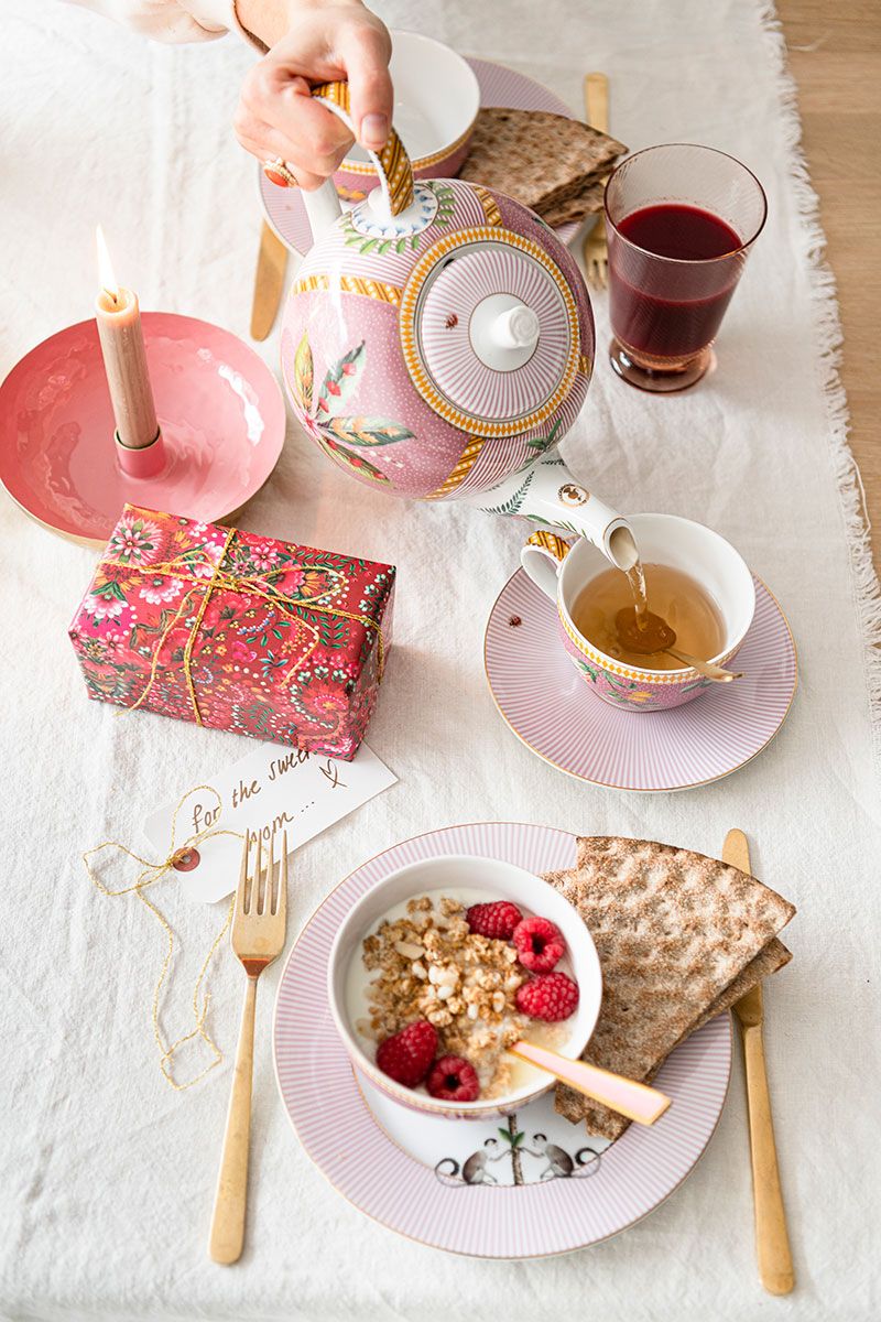 La Majorelle Breakfast Plate Pink 21 cm