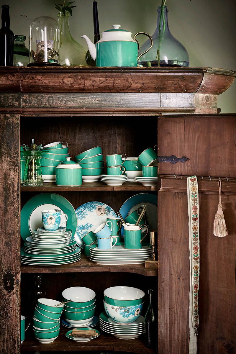 Heritage Mug Large Boat Aqua