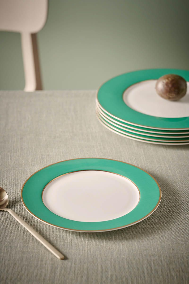 Pip Chique Breakfast Plate Green 23cm