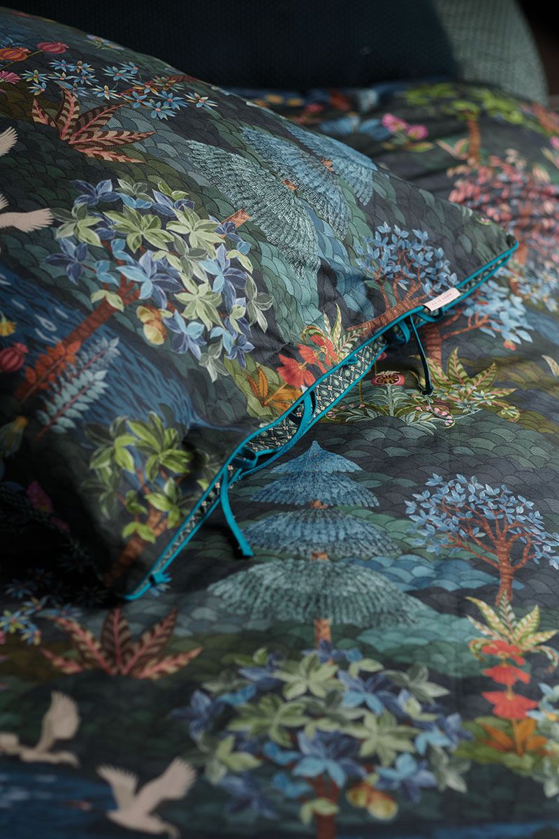 Kussensloop Pip Garden Donker Blauw