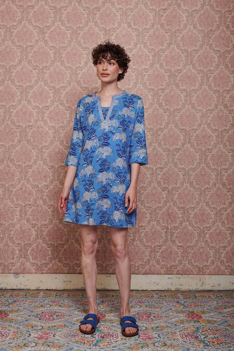 Dress Flora Firenze Cobalt Blue